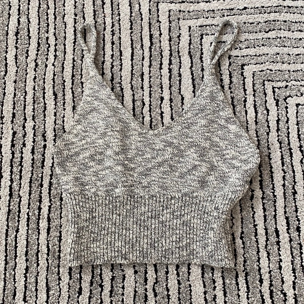 Sweater tank top